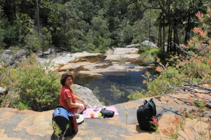 Blackdown Tableland NP - Rainbow Waters picnic lunch