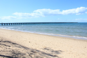 Hervey Bay Urangan Pier - over 1 kilometre long