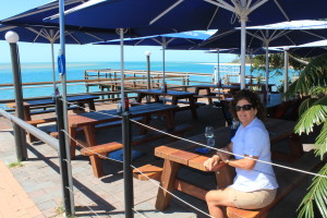 Toogoom - lunch at Goody's On The Sea