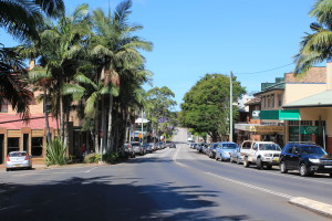 Bangalow main street