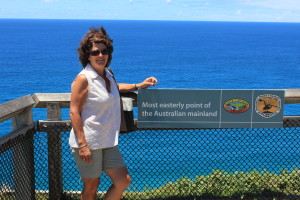 At Byron Lighthouse - most easterly point on mainland Australia