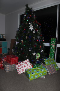 All those presents, mostly for the kids
