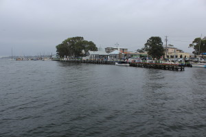Paynesville from the ferry