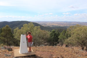 On top of Mt Wellesley in MT Arthur Reserve