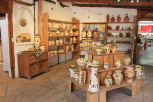 Pilliga Pottery display room
