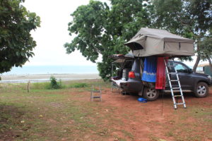Camping at Loyalty Beach - virtually right on the beach