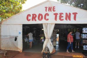 The Croc Tent Tourist Stop