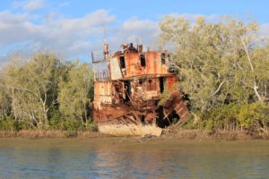 Karumba shipwreck that has an interesting insurance story behind it