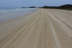 Fraser Island Beaches - firm and fast