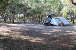 Camping at Waddy Point